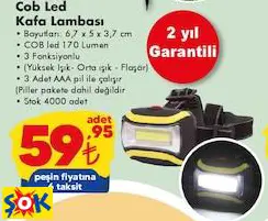 COB LED KAFA LAMBASI